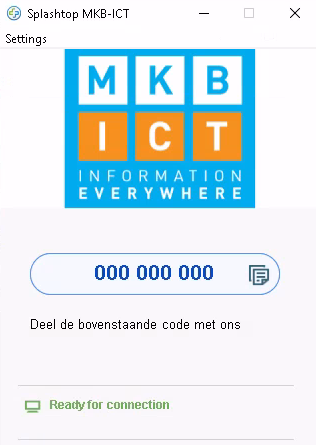 Splashtop sessie code voorbeeld